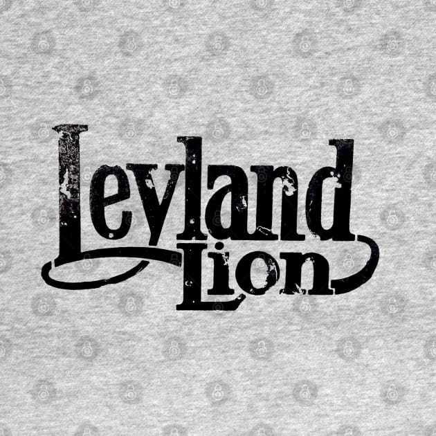 Vintage 1960s Leyland Lion bus logo by soitwouldseem